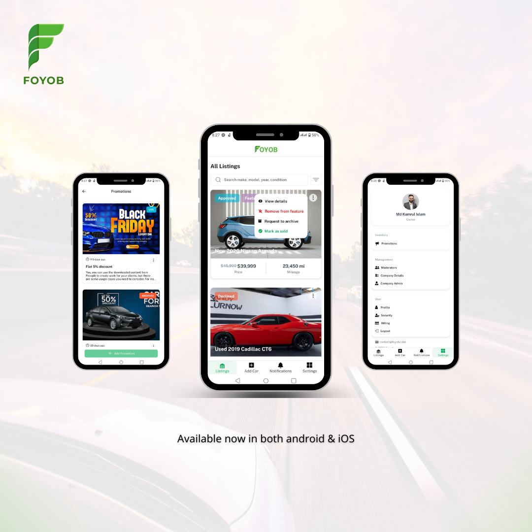 Introducing the Foyob Mobile App